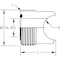 World Wide Fittings Male Flat Face O-Ring Braze Spud 4300X08X10 - alternate 2